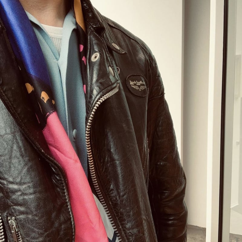 70s ルイスレザー Lewis Leathers Lewis Leathers ELECTRA_made in UK_70s vintage |