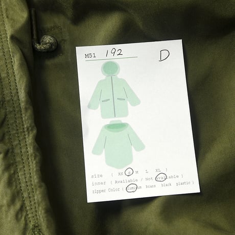 ［S］m51 parka_no.192