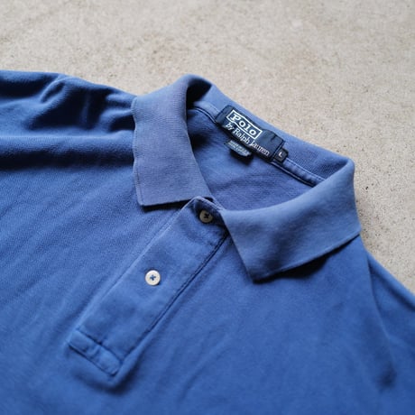 ［L］POLO SHIRT_MADE IN USA_80-90s vintage