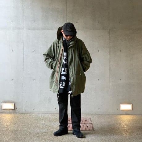［M］m48 parka vintage_ coat_used