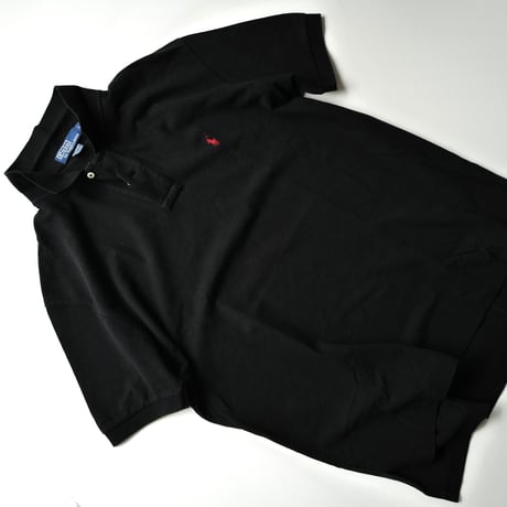 ［L］POLO SHIRT_MADE IN USA_80-90s vintage