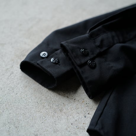 ［17 XXL fit］U.S.NAVY Black Shirt_deadstock_no.17