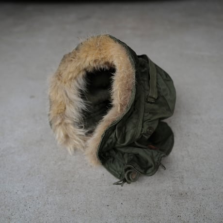 ［Free size］m51_first model_coyote fur hood_no.2