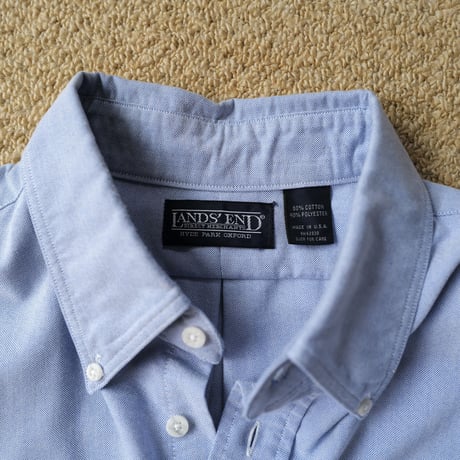 ［L］Old LANDS' END_90s vintage_Button-Down Shirt