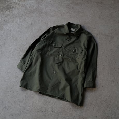 ［17 1/2 XXL fit］USARMY Olive Green "BIG" Shirt_deadstock_no.13