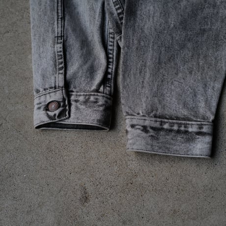 ［L］Levi's Trucker Jacket_Black Chemical