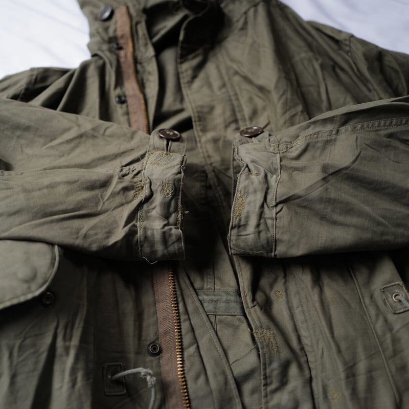 【希少】40s M48 Parka Lサイズ フルセット【ヴィンテージ】 1940s Vintage U.S.ARMY M-48 Field Parka ヴィンテージM48