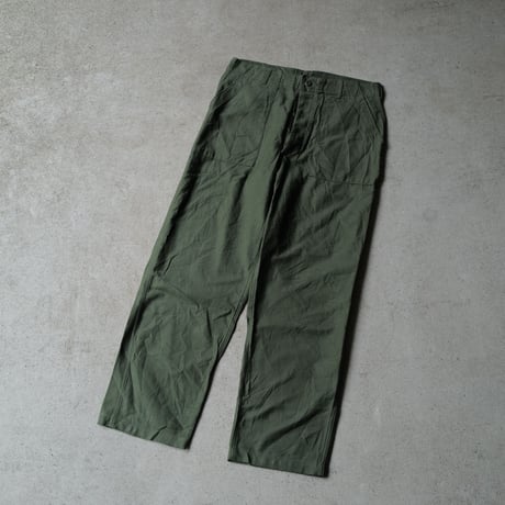 ［36×31］USARMY OG-107 Trousers_deadstock_Mismatched belt loops type_no.37