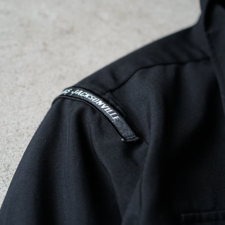 ［17 XXL fit］U.S.NAVY Black Shirt_deadstock_no.17