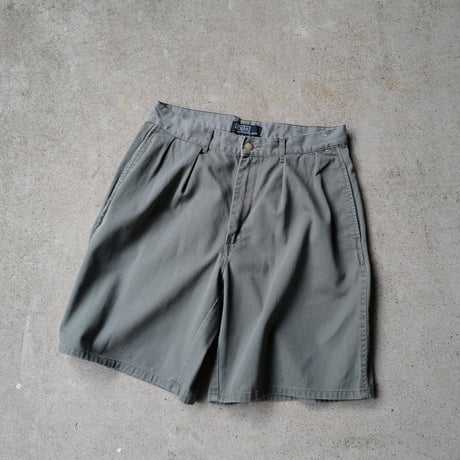 [W32] POLO CHINO SHORTS 2tuck_90s vintage_no.4