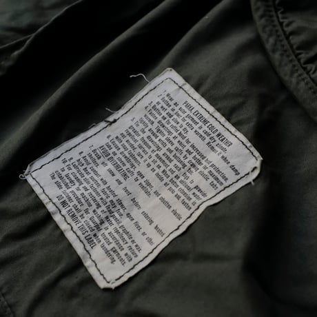 ［M］m65 parka_mini tag model_deadstock_no.110