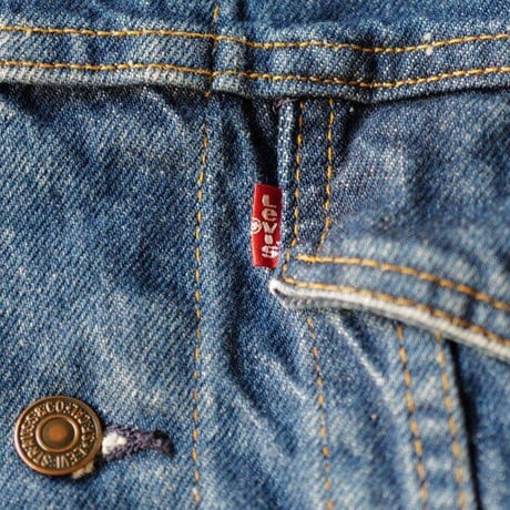 ［48-Long］Levi's Faded Denim Jacket