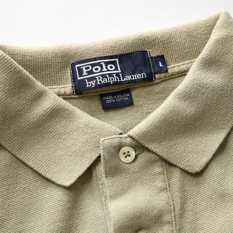 ［L］POLO SHIRT_MADE IN USA_80-90s vintage_no.5