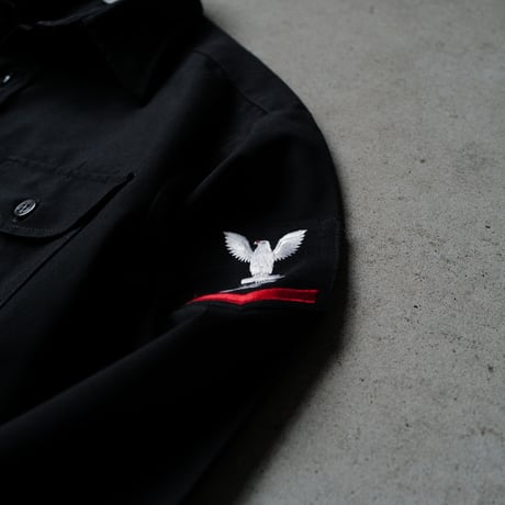 ［16 1/2 XL fit］U.S.NAVY Black Shirt_deadstock_no.16