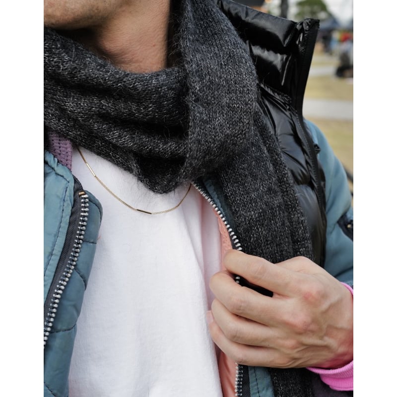 Kid Mohair Neckwear Scarf 