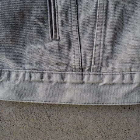［XL］Levi's Denim Jacet Acid Wash Gray