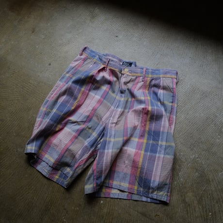 ［W36］MADRAS CHECK SHORTS by Polo Ralph Lauren_no.30