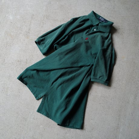［L］POLO SHIRT_MADE IN USA_80-90s vintage