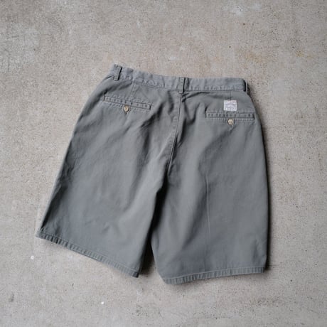[W32] POLO CHINO SHORTS 2tuck_90s vintage_no.4