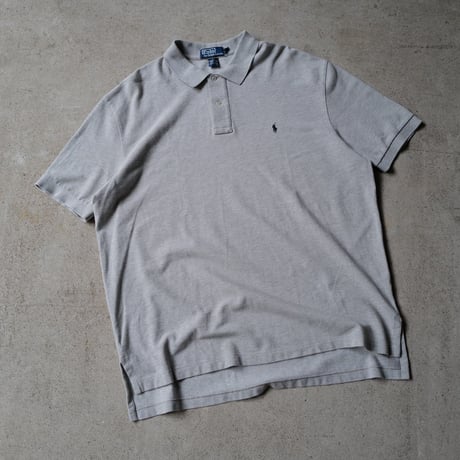 ［XXL］POLO SHIRT_MADE IN USA_80-90s vintage