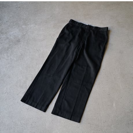 ［W38 L29］Vintage Black Pants_Dickies 874 made in USA_no.4