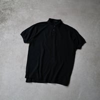 ［L］Super Black_VINTAGE POLO SHIRT_made in USA_no.07