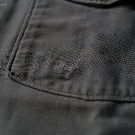 ［L (15 1/2)］USAMC Olive Green Shirts_Cotton100_no.4
