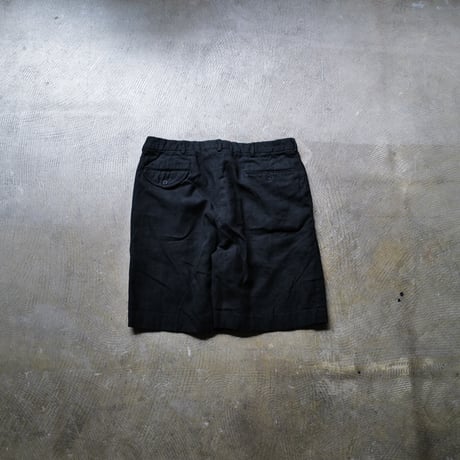 ［W35］Super Black_Linen SHORTS by Polo Ralph Lauren_E5
