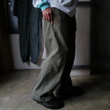 [anytee classics] Military Wide Trousers