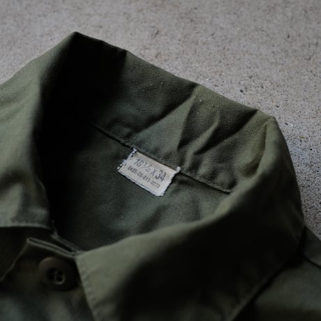 ［16 1/2 XL fit］USARMY Olive Green "BIG" Shirt_deadstock_no.3