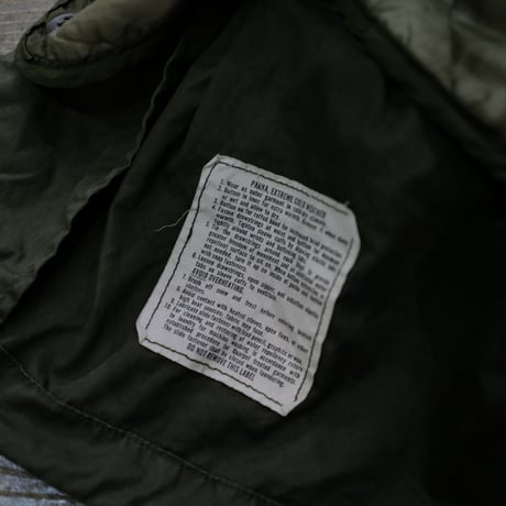 ［M］m65 parka_Mini tag model_fullset_deadstock_no.1