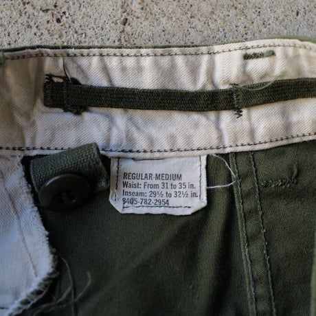 ［W Medium(31-35)×L Regular(29)］M65 Cargo Pants_50s vintage_no.18