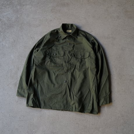 ［16 1/2 XL fit］USARMY Olive Green "BIG" Shirt_deadstock_no.7