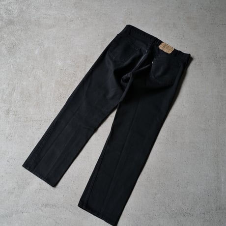 [W34 L30] Levi's 505_Black Black Tab_80s_no.6