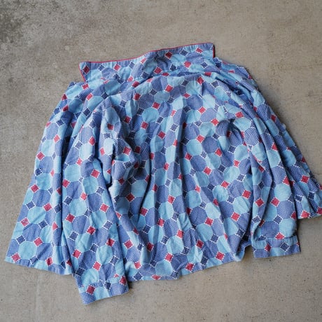 ［L］Print Flannel Shirt_1970's
