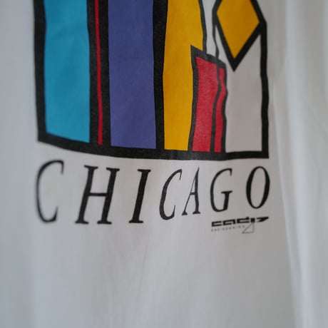 ［XL］Chicago Tee_80-90s vintage