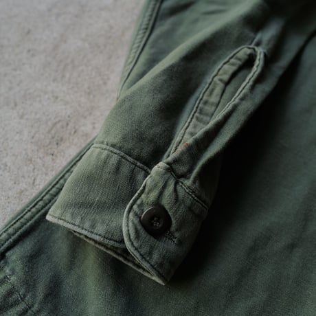 ［XXL (17 1/2)］USARMY Olive Green Shirts_Cotton100_no.17