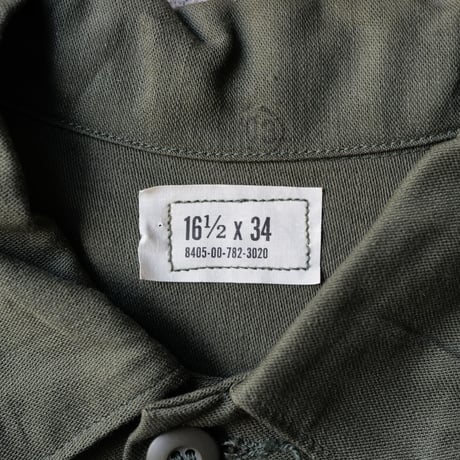 ［XL (16 1/2)］USARMY Olive Green Shirts_deadstock_no.14