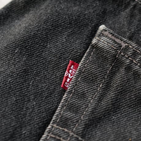 ［W36 L30］Levi's 501_Sulfur Black_no.10