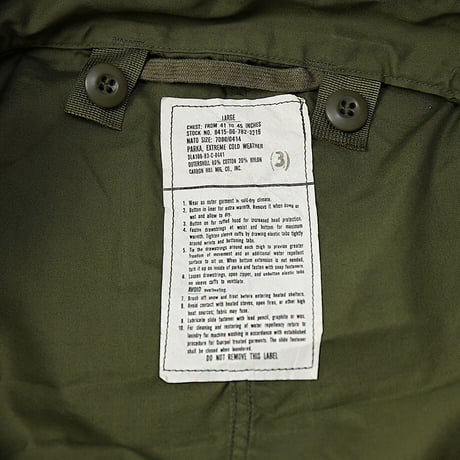 ［L］m65 parka_no.164