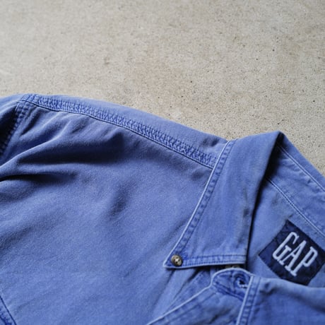 ［L］Old Gap shirts_made in Hong Kong_90s vintage_no.10