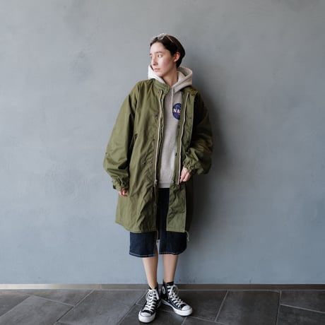 ［S］m65 parka_First Model_Silver Zipper