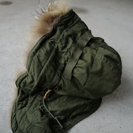 オンライン専用［Free size］m51_hood_real coyote fur