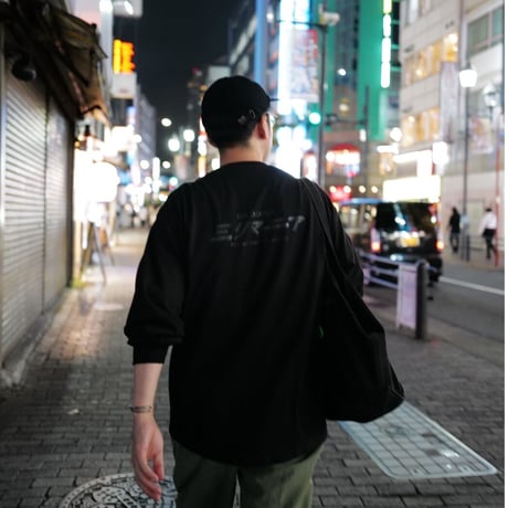 ミリマニア ブラック ロンTee