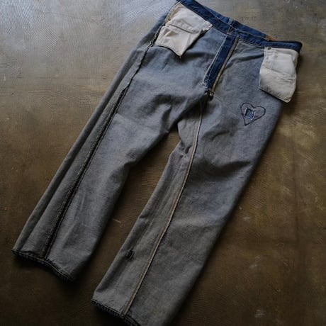 Levi's 505 Big E "Heart Patch"