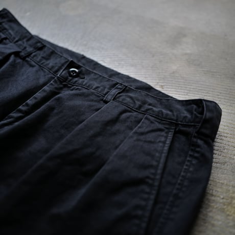 7月4日発売 [anytee classics] Officer Shorts_Faded Black
