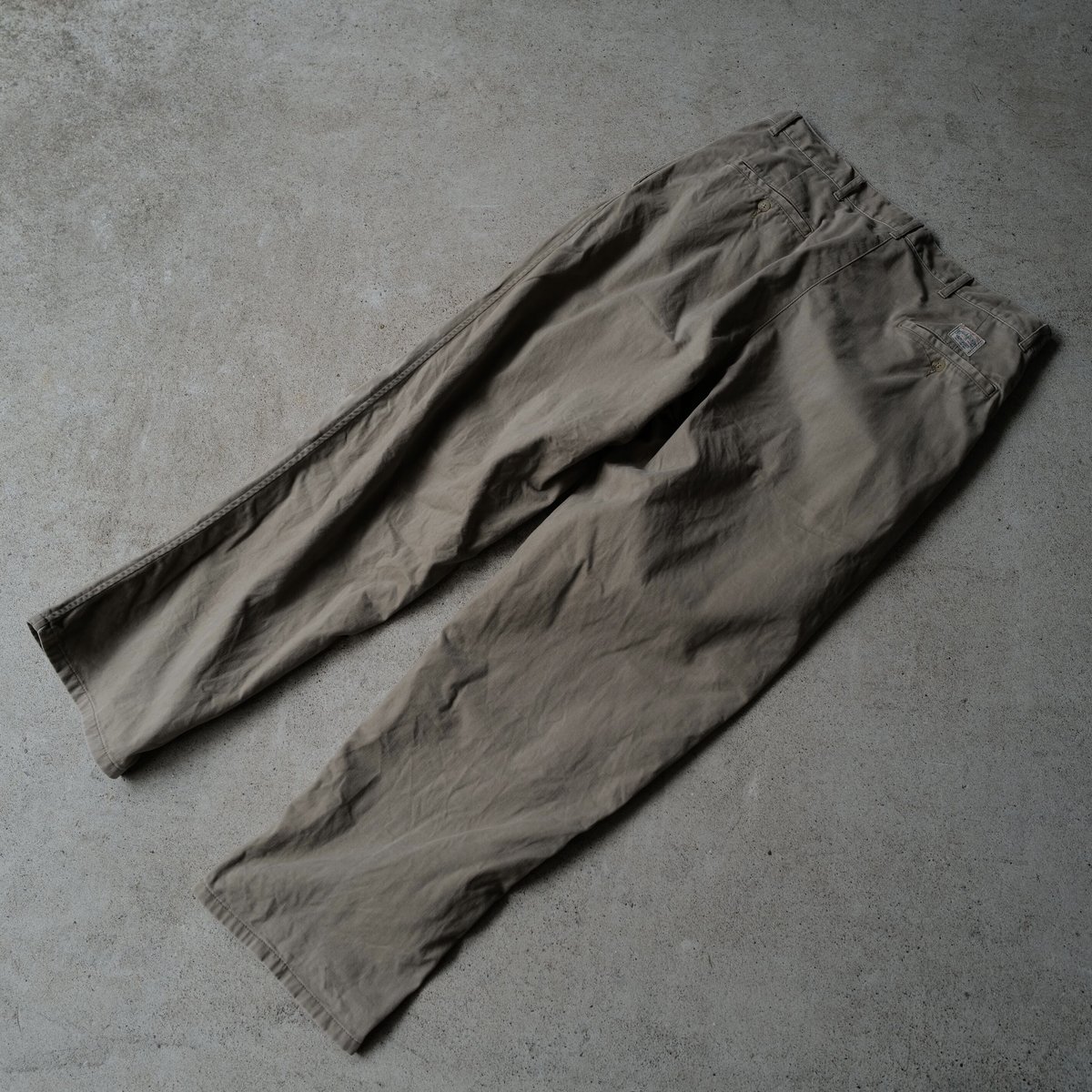 W34 L30] POLO CHINO 2tuck PANTS_90s vintage_no