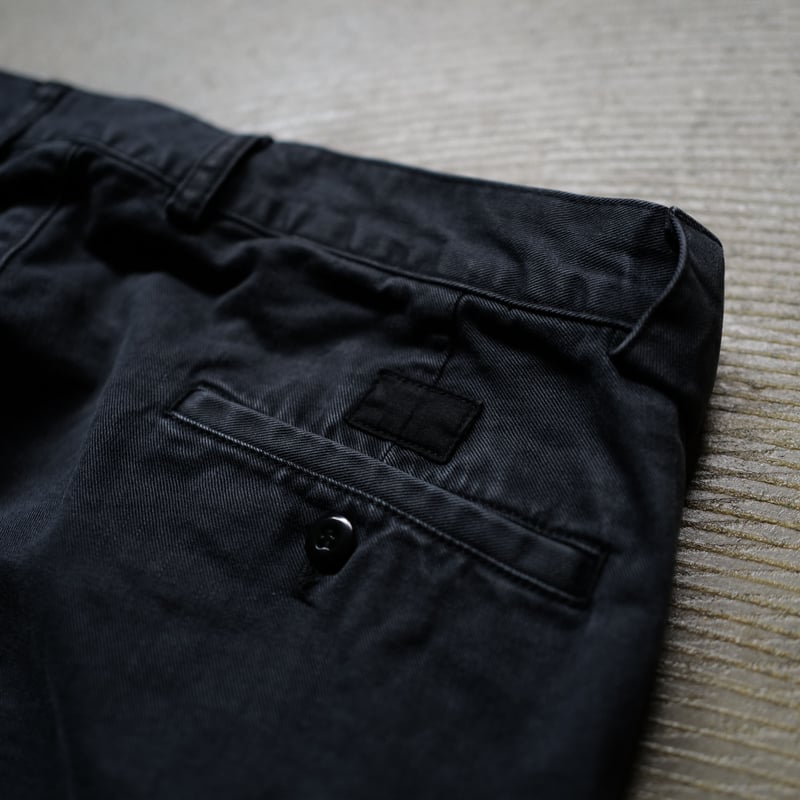 anytee classics] Officer Pants_Faded Black | a