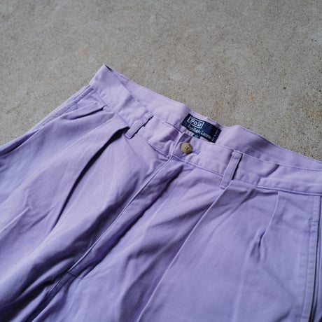 [W33] POLO CHINO SHORTS 2tuck_90s vintage_no.9