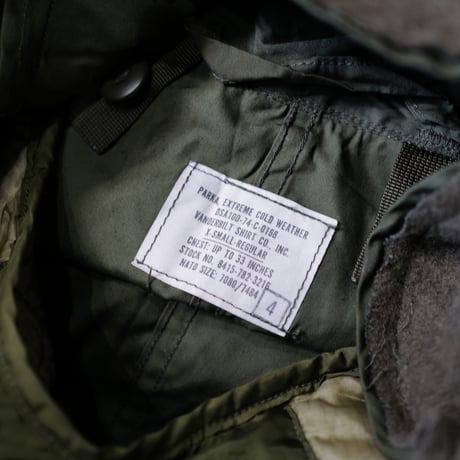 ［XS］m65 parka_fullset_1970's_deadstock_no.7